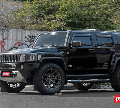 Фото дисков Vossen HF6-4 на Hummer H3