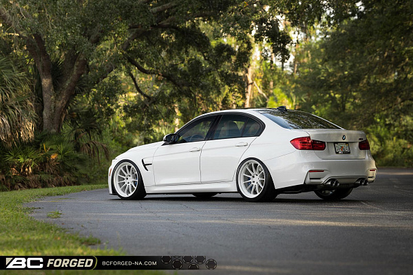 Фото дисков BC Forged TD01 Белый глянец на BMW 3/M3 (F3x/F80)