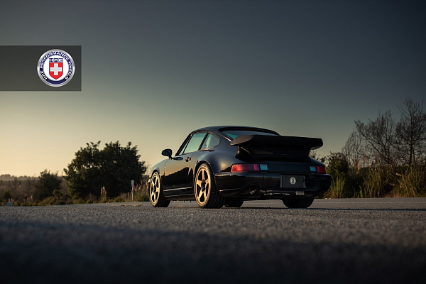 Фото дисков HRE 527M Сатиновая бронза на Porsche 911 III