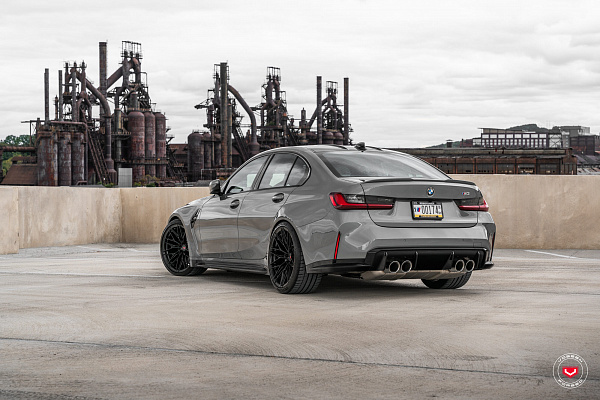 Фото дисков Vossen S21-02 Черный глянец на BMW 3/M3 (G2x/G80)
