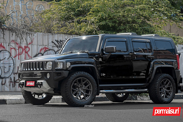 Фото дисков Vossen HF6-4 Сатиновый графит на Hummer H3