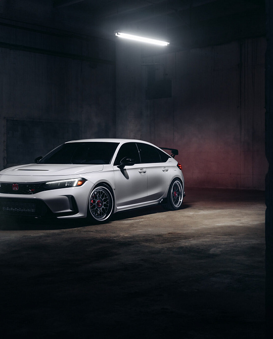 Фото дисков GEN-03 (3-piece) Черный матовый на Honda Civic Type R FL5