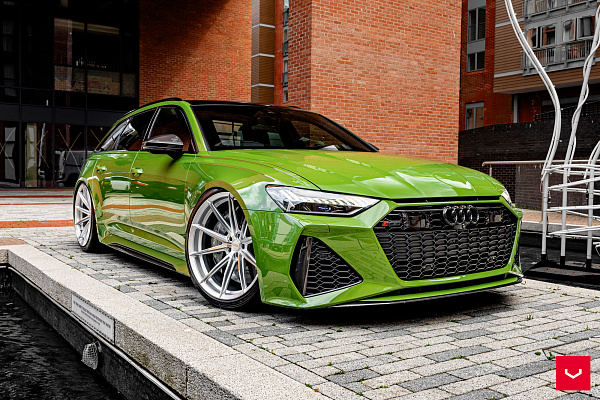 Фото дисков Vossen HFX-2 (5-Lug) Глянцевый лак на Audi A/RS 6 (C8)
