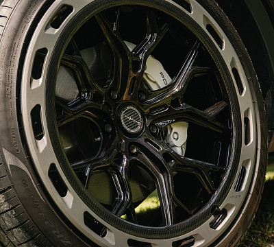 Фото дисков Brixton Forged PF13-RS Aerotech на Porsche Cayenne III