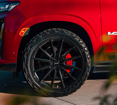 Фото дисков Vossen HF6-1 на Cadillac Escalade V