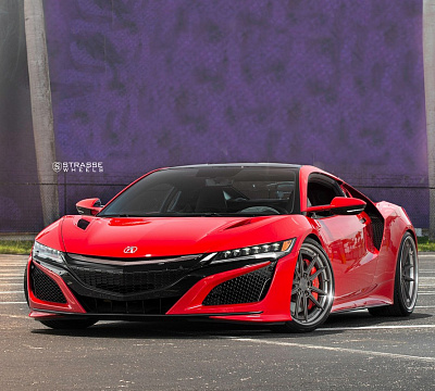 Фото дисков Strasse Wheels SV1 Deep Concave FS на Acura NSX II