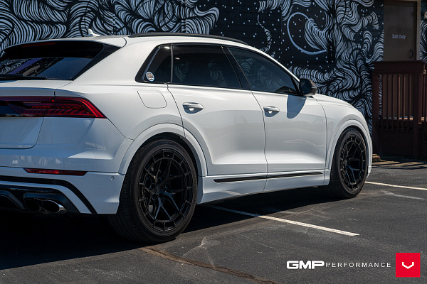Фото дисков Vossen HFX-1 (5-Lug) Черный глянец на Audi Q8