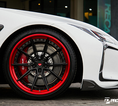 Фото дисков Vossen EVO-2R (3-Piece) на Lexus LC 500