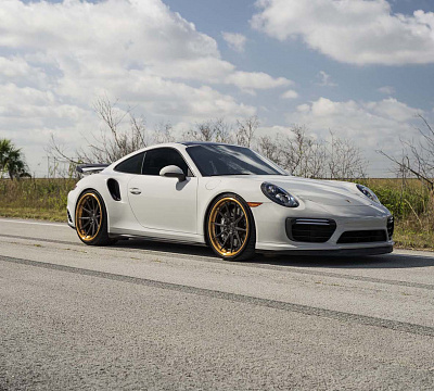 Фото дисков Strasse Wheels SV10 Deep Concave FS на Porsche 911 VII
