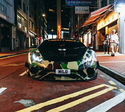 Фото дисков Brixton Forged TR05 AERO1 на Lamborghini Huracan