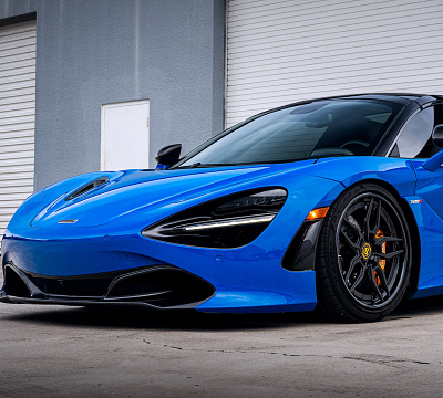Фото дисков Strasse Wheels SV4 Deep Concave FS на McLaren 720S
