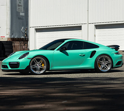 Фото дисков HRE S107SC на Porsche 911 VII