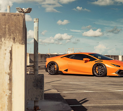 Фото дисков Anrky AN13 на Lamborghini Huracan