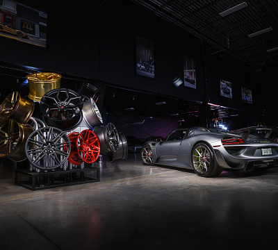 Фото дисков Vossen EVO-2 на Porsche 918 Spyder