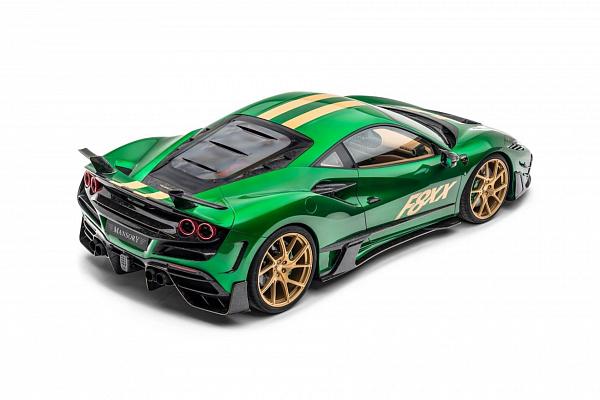 Фото дисков Mansory YT.5 Сатиновое золото на Ferrari F8