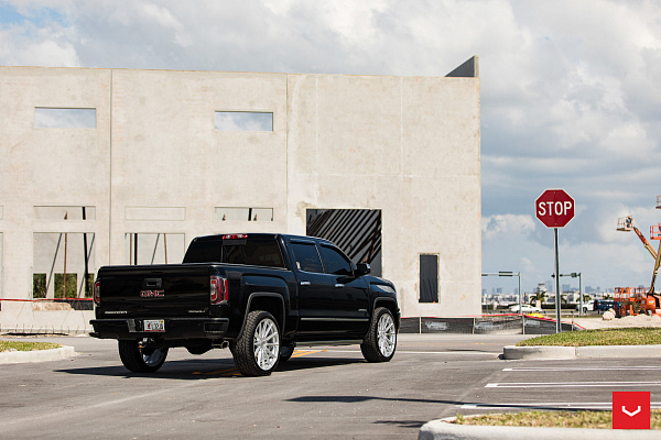 Фото дисков Vossen HF6-1 Серебро на GMC Sierra III