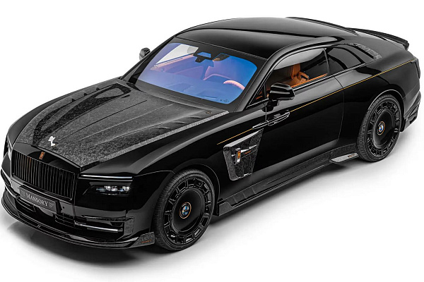 Фото дисков Mansory FD.15 Черный глянец на Rolls-Royce Spectre