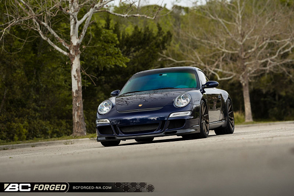 Фото дисков BC Forged HCA210 Сатиновая бронза на Porsche 911 VI