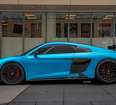 Фото дисков Strasse Wheels SV15FF Deep Concave FS на Audi R8 (4S)