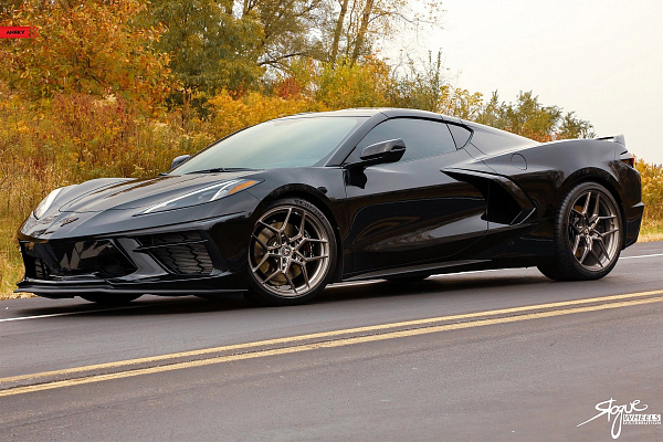 Фото дисков Anrky S1-X4 Глянцевый тонированный лак на Chevrolet Corvette C8