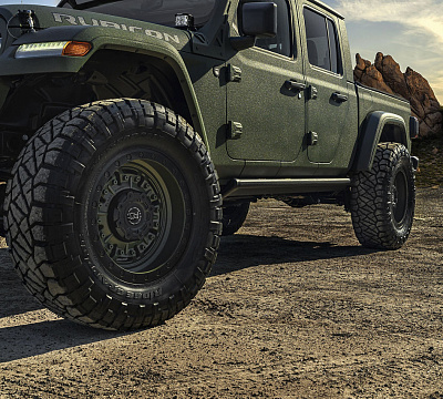 Фото дисков Black Rhino ABRAMS на Jeep Gladiator II (JT)