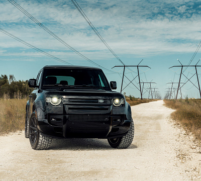 Фото дисков Vossen HF-3 на Land Rover Defender II