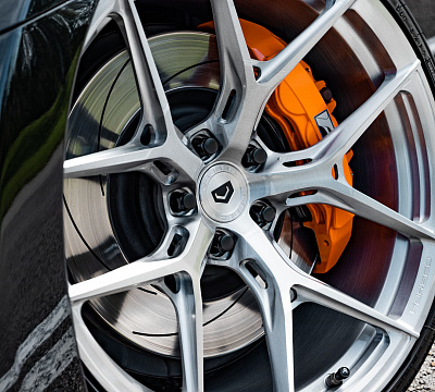 Фото дисков Vossen S21-01 на Ferrari 488