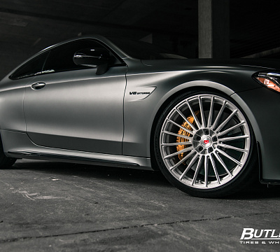 Фото дисков Vossen S17-04 на Mercedes-Benz C-Class (W205)