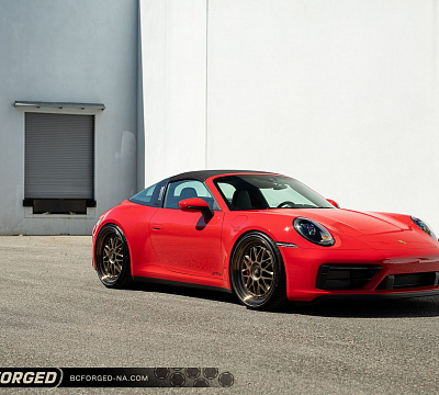 Фото дисков BC Forged MHK519 на Porsche 911 VIII