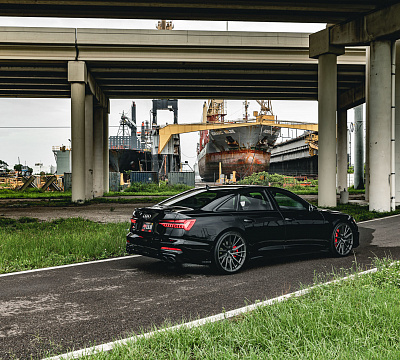 Фото дисков Vossen HF-4T на Audi A/RS 6 (C8)