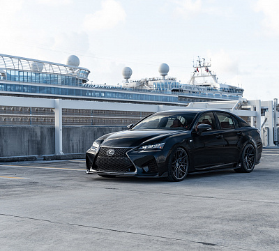 Фото дисков Vossen HF-7 на Lexus GS IV