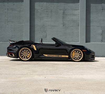 Фото дисков Anrky AN10 на Porsche 911 VIII