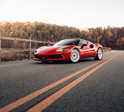 Фото дисков Vossen GEN-05 (3-piece) на Ferrari 296