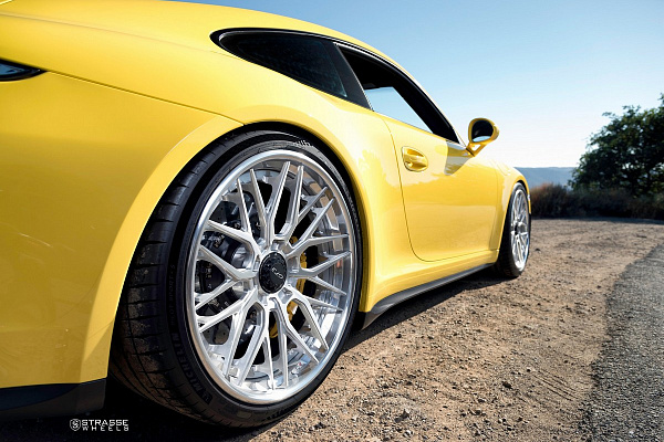 Фото дисков Strasse Wheels SV10M Deep Concave FS Глянцевый лак на Porsche 911 VII