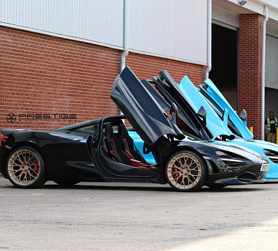 Фото дисков Anrky AN20 на McLaren 720S