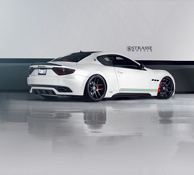 Фото дисков Strasse Wheels SM5 Deep Concave на Maserati GranTurismo I