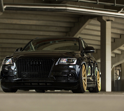Фото дисков Vossen CV4 на Audi Q5 (8R)