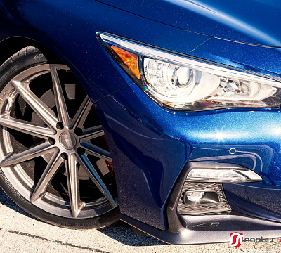 Фото дисков Vossen VFS-10 на Infiniti Q50