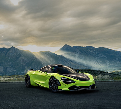 Фото дисков Strasse Wheels SV10M Deep Concave FS на McLaren 720S