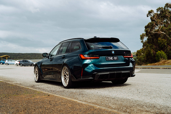 Фото дисков HRE 520 Глянцевая шампань на BMW 3/M3 (G2x/G80)