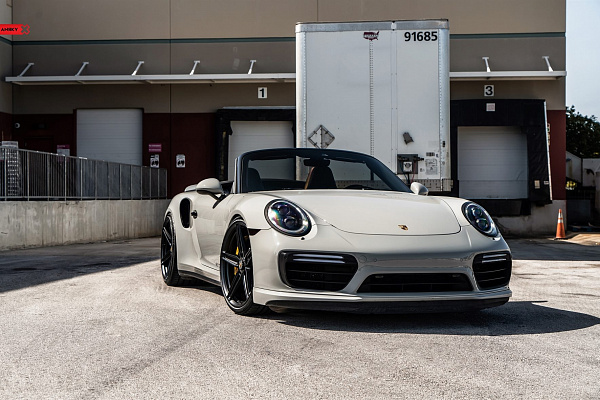 Фото дисков Anrky AN15 Черный сатин на Porsche 911 VII