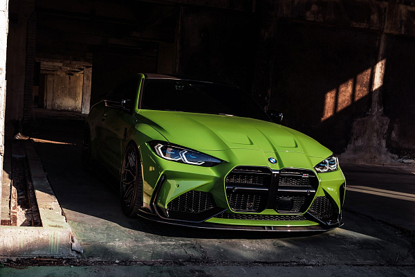 Фото дисков Brixton Forged CM5-RS Черный сатин на BMW 4/M4 (G22/G82)
