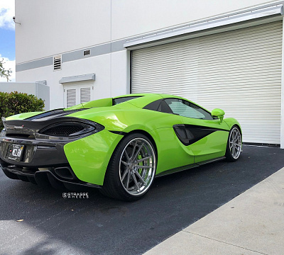 Фото дисков Strasse Wheels SV1 Deep Concave FS на McLaren 570S