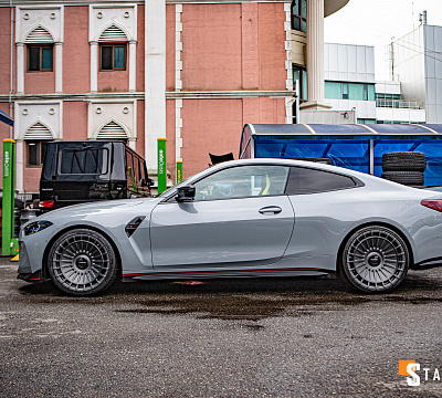 Фото дисков Vossen S21-12 на BMW 4/M4 (G22/G82)