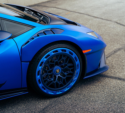 Фото дисков Brixton Forged FDE06 Aerotech на Lamborghini Huracan