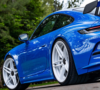 Фото дисков Anrky AN27 на Porsche 911 VIII
