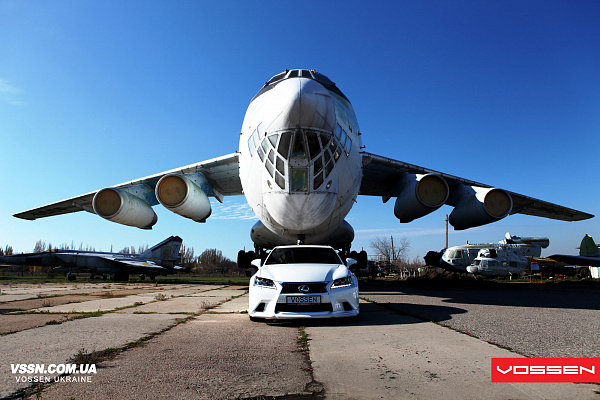 Фото дисков Vossen CV5 Алмазная проточка на Lexus GS IV