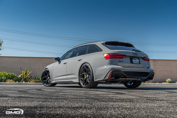 Фото дисков HRE P111SC Черный сатин на Audi A/RS 6 (C8)