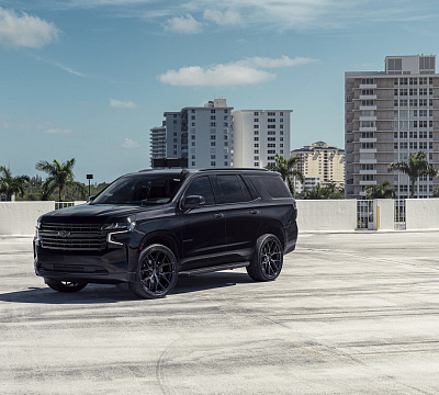 Фото дисков Vossen HF6-4 на Chevrolet Tahoe V