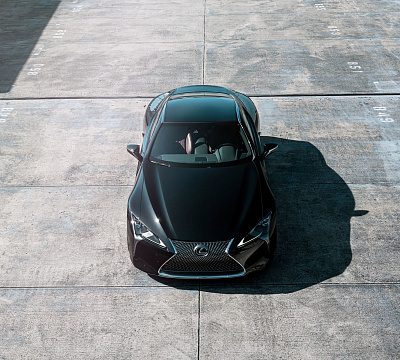 Фото дисков Vossen M-X4T на Lexus LC 500
